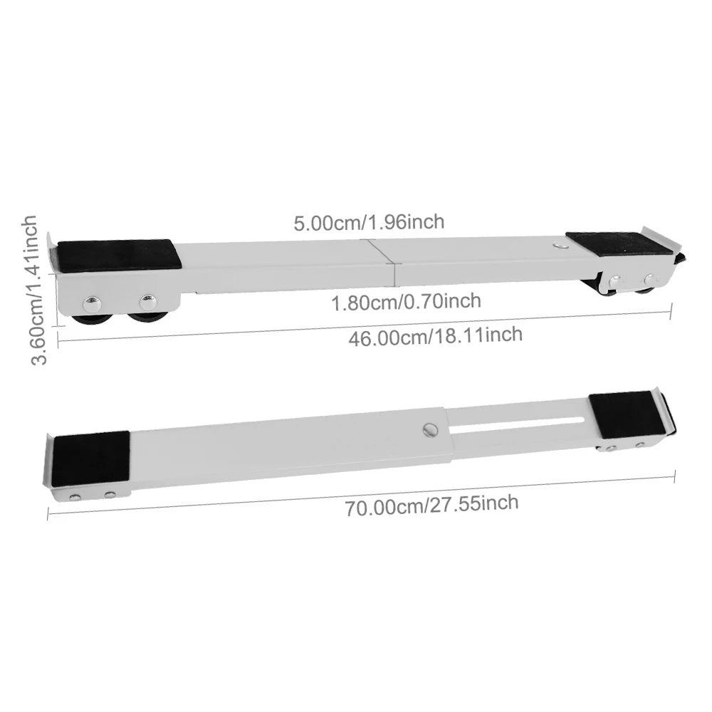 Mobile Roller Bracket – Adjustable Multifunctional Base Stand for Refrigerator, Washing Machine & Dryer