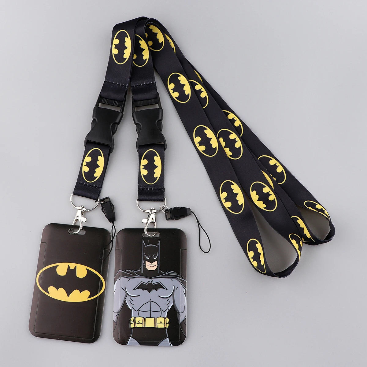 Cartoon Keychain Lanyard — Cool Credential Holder for Passport, Credit Card & Phone Accessories Gift