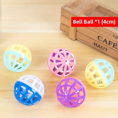 Cat Felt Puzzle Toy Box - Interactive Exercise & Hunting Game With Ball for Indoor Cats