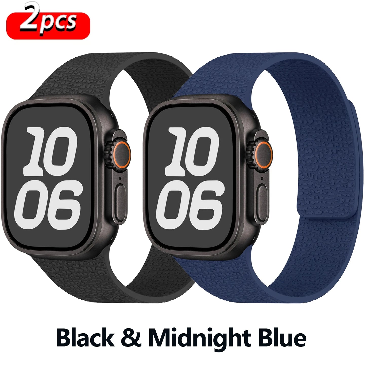 Magnetic Apple Watch Strap – Compatible with Ultra 2, Series 6–10 & SE (38mm–49mm) iWatch Bracelet
