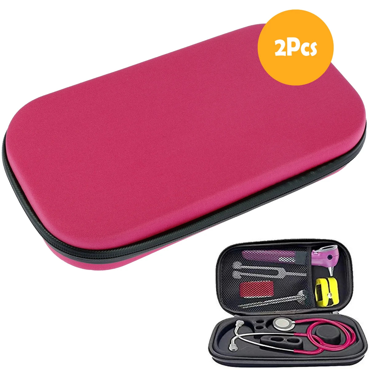 Shockproof Stethoscope Case – Portable Lightweight Medical Storage & Travel Carrying Bag Organizer