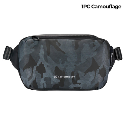 K&F CONCEPT 10L Camera Shoulder Bag - Lightweight Travel Sling Bag for Cameras & DJI Drones