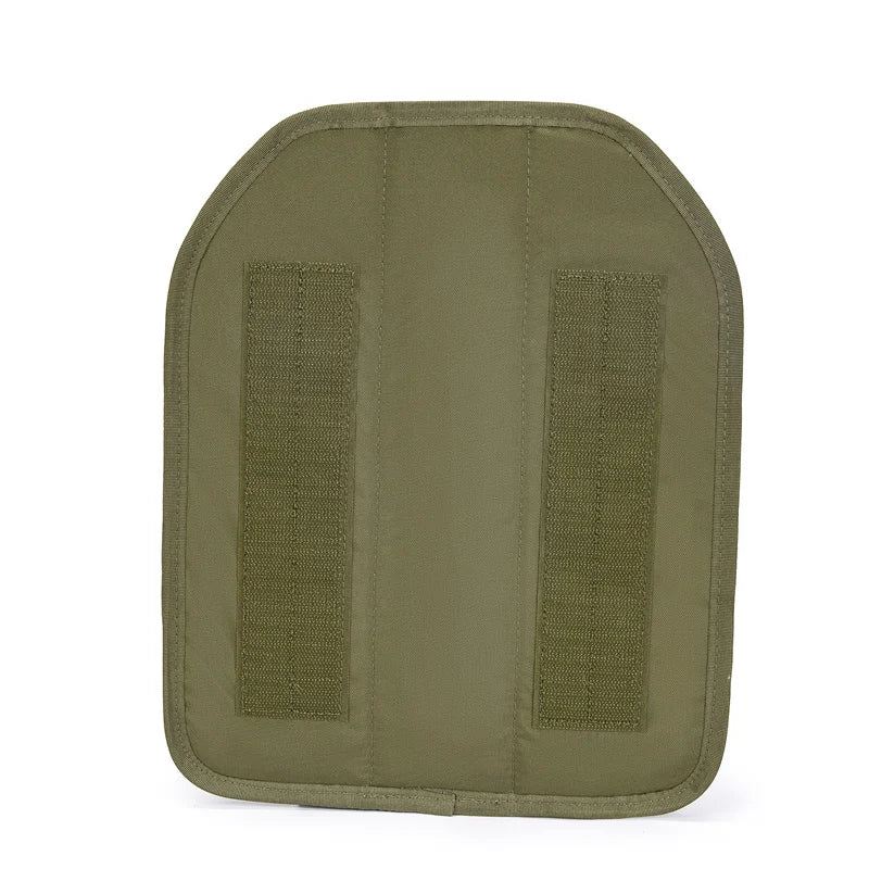 2-Pack Tactical Vest Pad Inserts: Removable Molded Cushions for Paintball Game & Plate Carrier Vests - 25x30cm