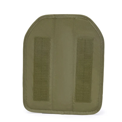 2-Pack Tactical Vest Pad Inserts: Removable Molded Cushions for Paintball Game & Plate Carrier Vests - 25x30cm
