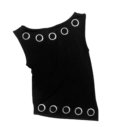 Y2K Stripe Pattern Cotton T-Shirt – Casual Chic Slim Fit Women’s Urban Streetwear Harajuku Emo Hip Hop Aesthetic Top