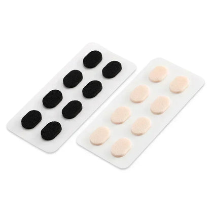 Self-Adhesive Eyeglasses Nose Pads – Soft EVA Foam Anti-Slip Reusable Mini Oval Glasses Comfort Pads Accessories Kit
