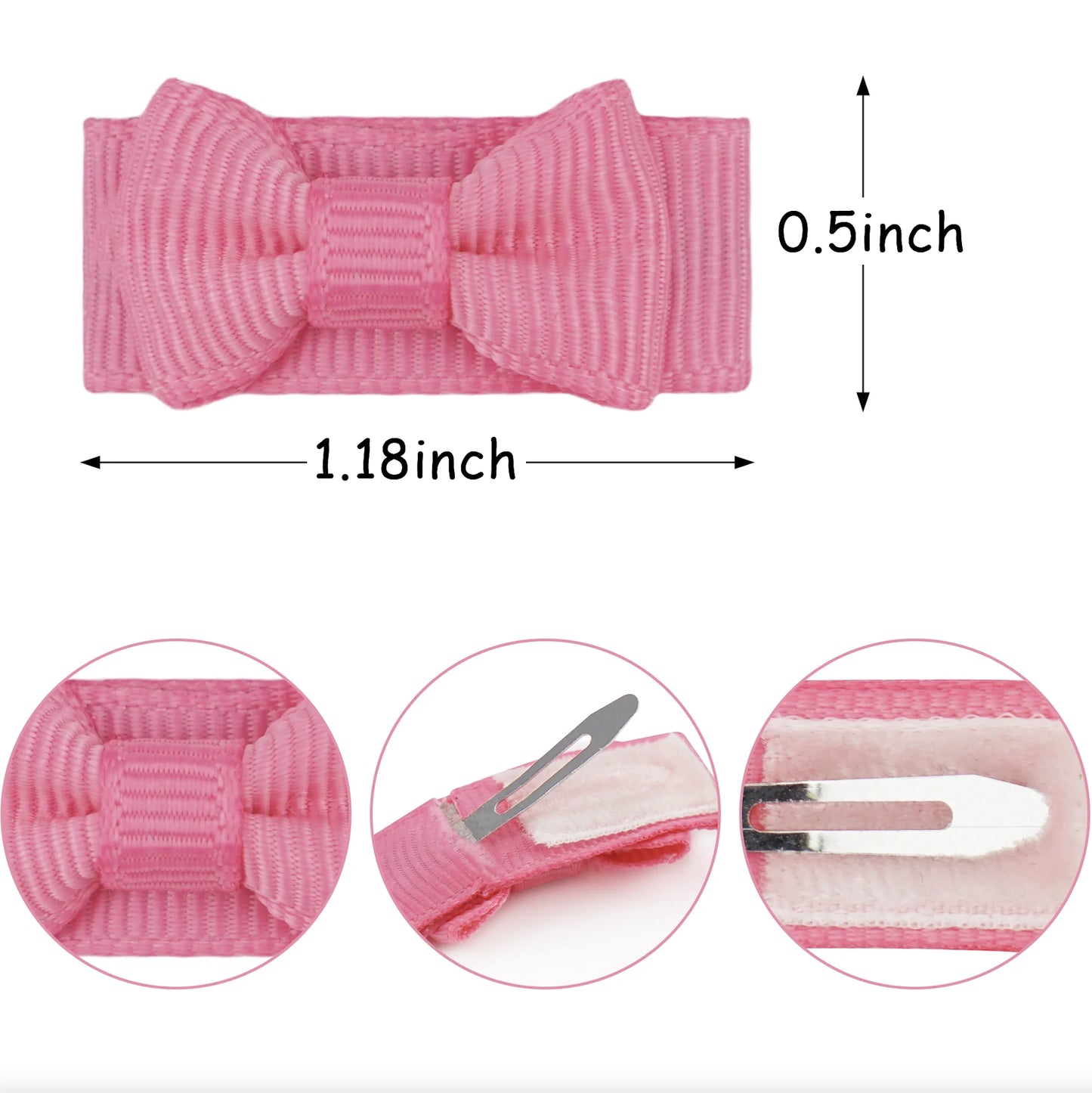 20Pcs Baby Hair Clips Set – Gentle Lanugo Headdress Trumpet Princess Hairpins for Toddlers