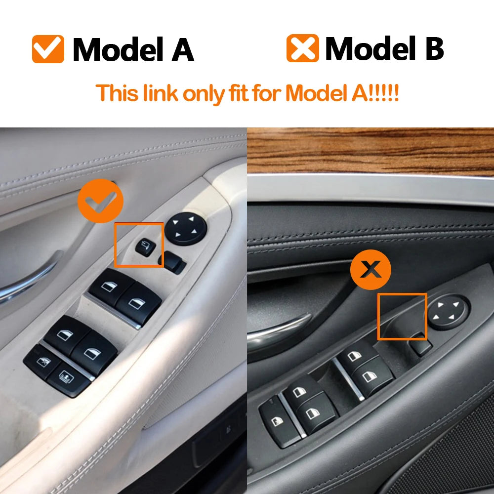 LHD/RHD Car Interior Door Armrest Handle Set | Beige, Black, Brown, Oyster for BMW 5 Series F10 F11 523i-530i
