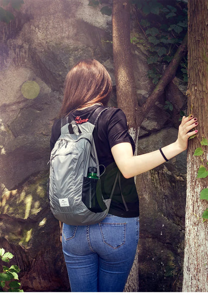 Naturehike 18L Hiking Backpack - Ultralight, Foldable, Waterproof Travel Bag for Men & Women, Outdoor Camping Small Backpack