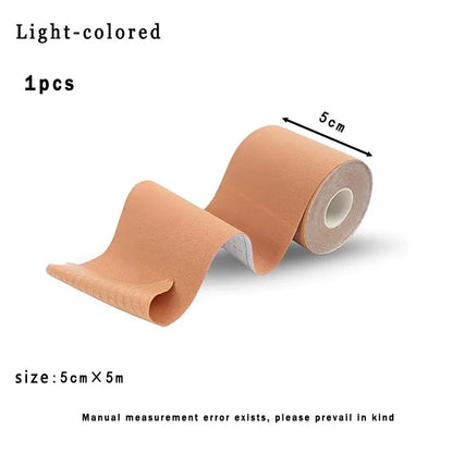 Elastic Breast Lift Patches - Invisible, Breathable Support Tape for Clothing and Sports Use