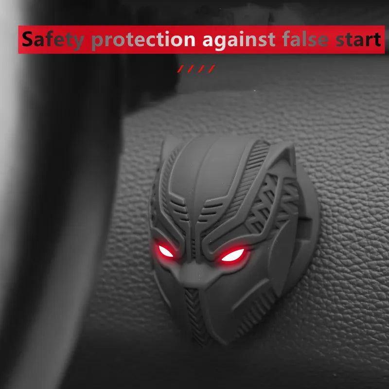 One-Click Start Protection Cover – Automobile Interior Decoration Paste for Ignition Ring, Car Decor and Accessories
