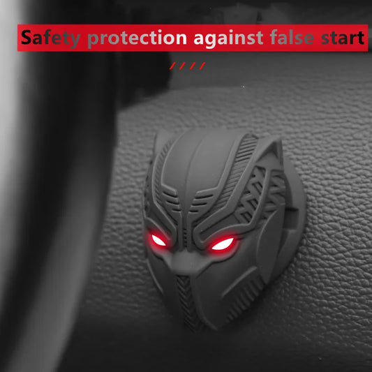 One-Click Start Protection Cover – Automobile Interior Decoration Paste for Ignition Ring, Car Decor and Accessories
