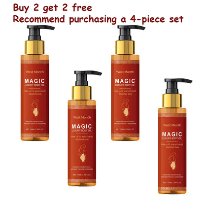 West Montr Body Tightening Oil - Daily Moisturizing Skin Care Formula for Nourishing, Softening & Hydrating Skin