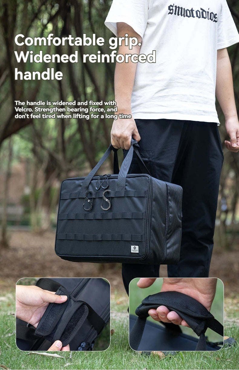 CAMPINGMOON BK-46 Large Capacity Storage Bag – Outdoor Tactical IGT Module Organizer