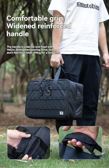 CAMPINGMOON BK-46 Large Capacity Storage Bag – Outdoor Tactical IGT Module Organizer