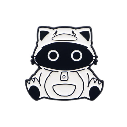 Cute Black Cat Enamel Pin – Animal Brooch Lapel Pin for Backpack, Clothing, Witch Jewelry & Halloween Gifts