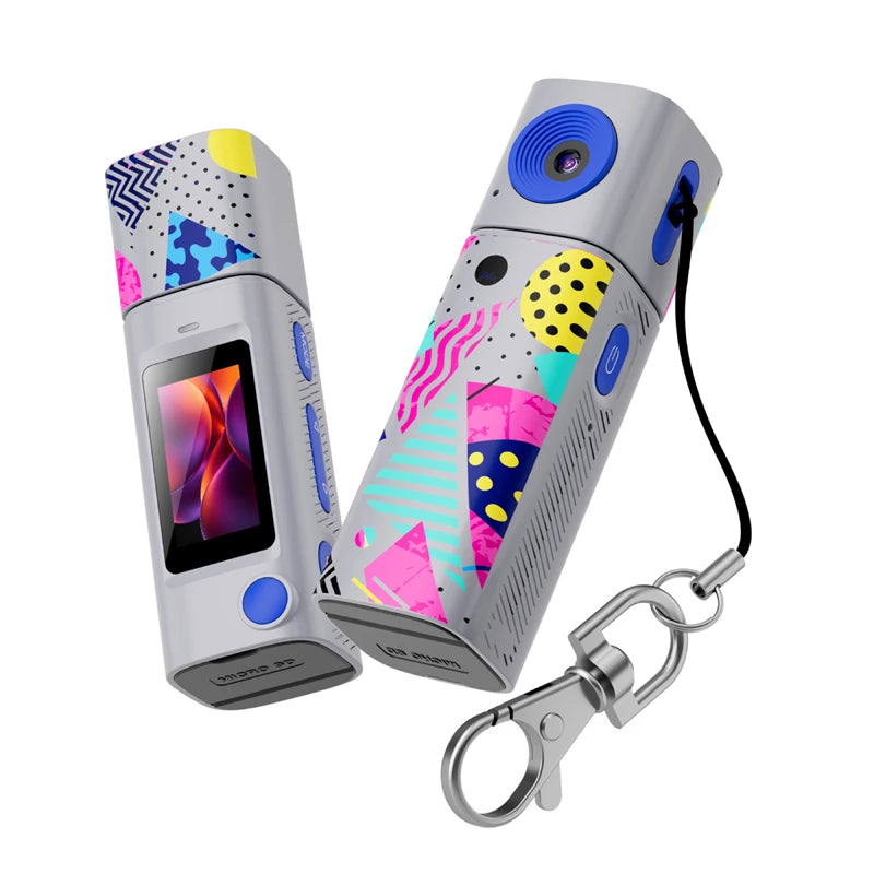 Lenovo G10 Mini Thumb Camera - 2K HD Wide-Angle Student Action Camera in Dopamine Colorway