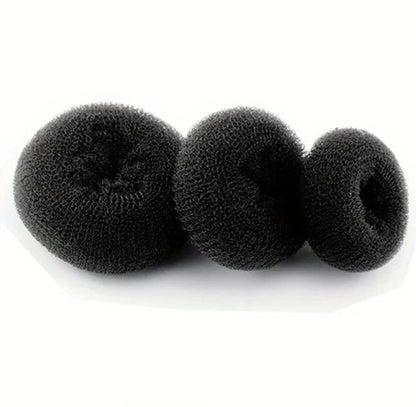 3PCS Hair Bun Donut Set – Easy Magic Foam Styling Tools for Women & Girls