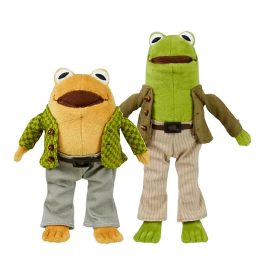 Cute Cartoon Plush Toys - Hero, Frog and Toad Stuffed Dolls and Soft Pillow Gifts for Kids