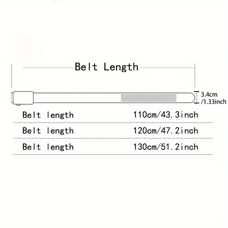 Men's Business Belt with Alloy Automatic Buckle – Luxury Casual High-Quality PU Leather Jeans Strap