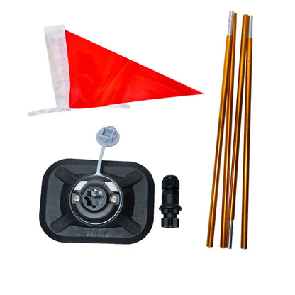Inflatable Boat GPS Fish Finder Camera Mount Kit – PVC Kayak Ball Base DIY Safety Flag Mount Pad