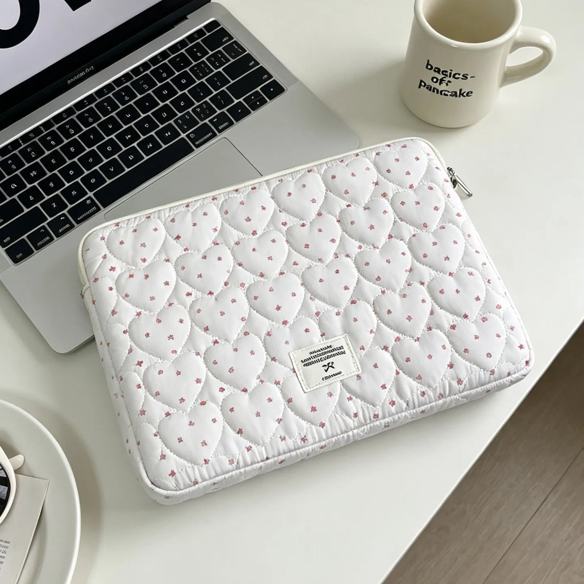 Puffy Laptop Sleeve Case - Soft Protective Notebook & Tablet Pouch for 11–16 Inch MacBook, Lenovo, Dell & Xiaomi Devices