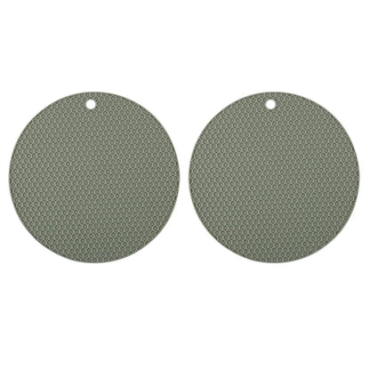 2/4 PCS Multifunction Heat Resistant Silicone Mats – Nonslip Drink Coasters, Pot Holders & Kitchen Placemats