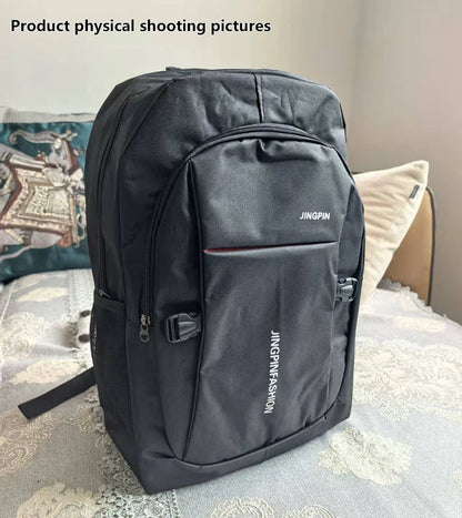 Men’s Waterproof Oxford Backpack – Business, School & Casual Travel Rucksack