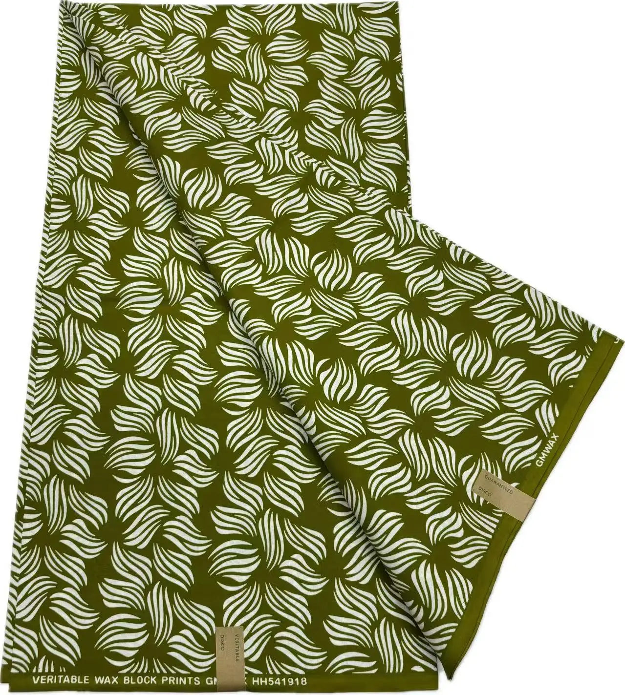 100% Cotton African Ankara Wax Fabric - Soft Real Wax Print for Dresses