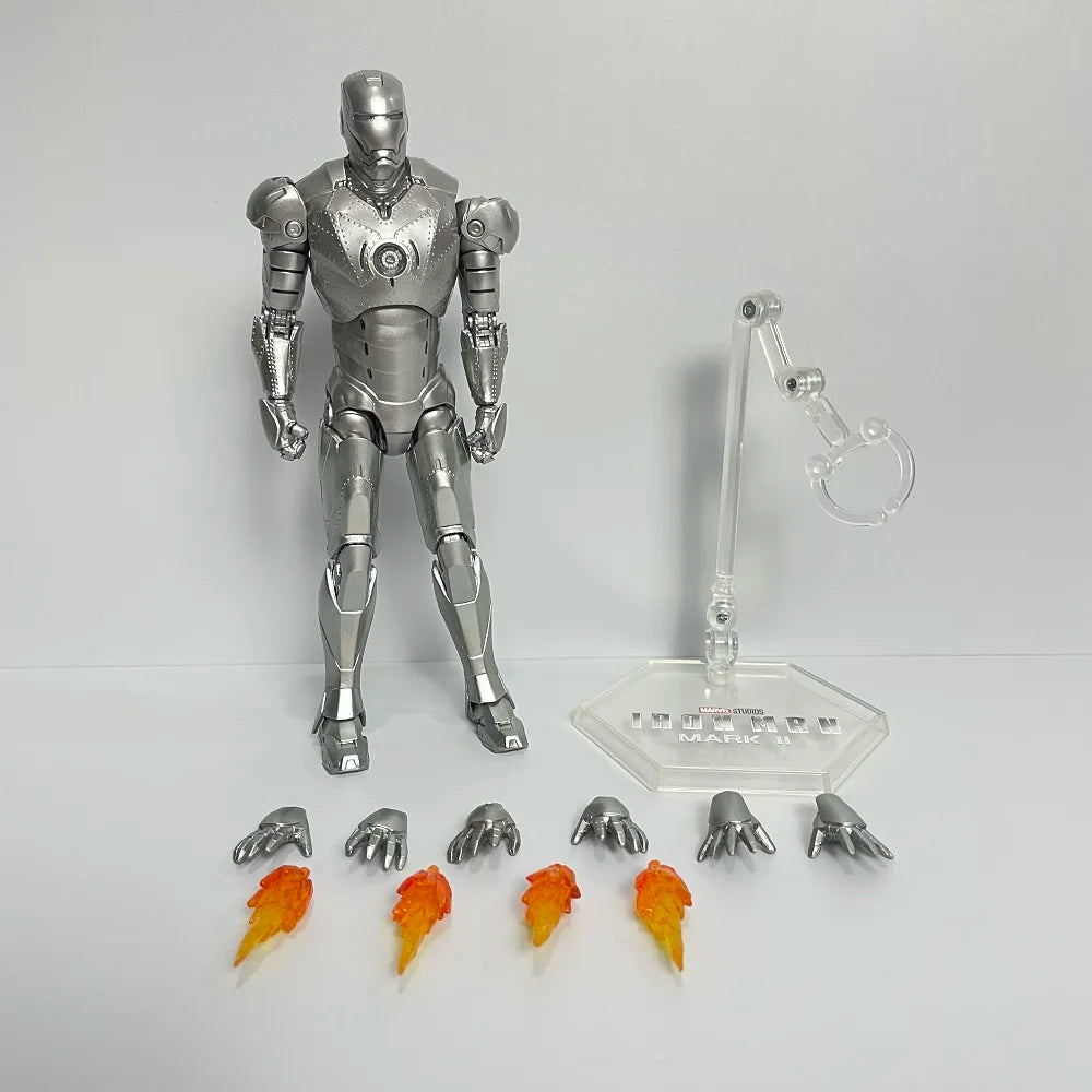 ZD Toys 7" Iron Man Action Figures – Joint Movable MK1 to MK50 Movie Collectible Dolls