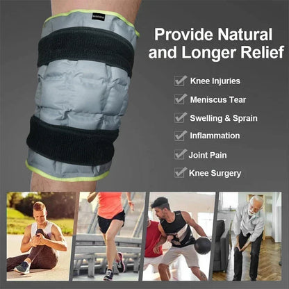 Self-Absorbent Multi-Functional Hot & Cold Compress — Ice Pack for Knee Pain Relief and Body Care