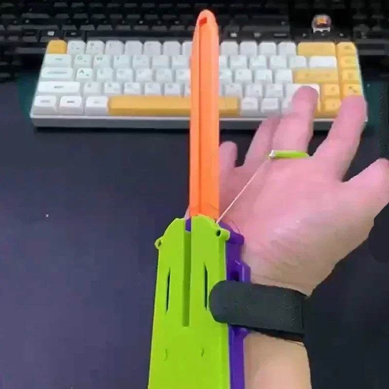 Parent-Child Telescopic Sword — Multiplayer Battle Fidget Toy | 3D Stress-Relief Toy