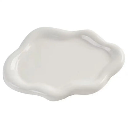 Cloud Shape Jewelry Storage Tray - Plastic Earring & Ring Display Organizer for Women, Photos & Home Decor