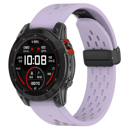 Quick Fit Silicone Strap for Garmin Fenix & Forerunner — 26mm, 22mm, 20mm Bands for Fenix 7X/7 Pro/6X/6/5X/5 Plus, Tactix 7, Forerunner 965/955, Enduro