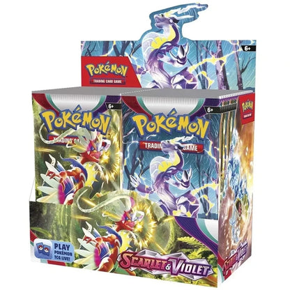 324/360 Pcs Pokemon Card Set – SCARLET and VIOLET 151, Obsidian Flames, PALDEAN FATES, Ultra Prism English Booster Cards for Battle and Collection