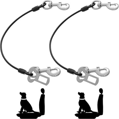 Chew-Proof Dog Car Harness – Durable & Secure Seat Belt for Small/Medium Dogs, Comfortable Pet Travel Safety Essential