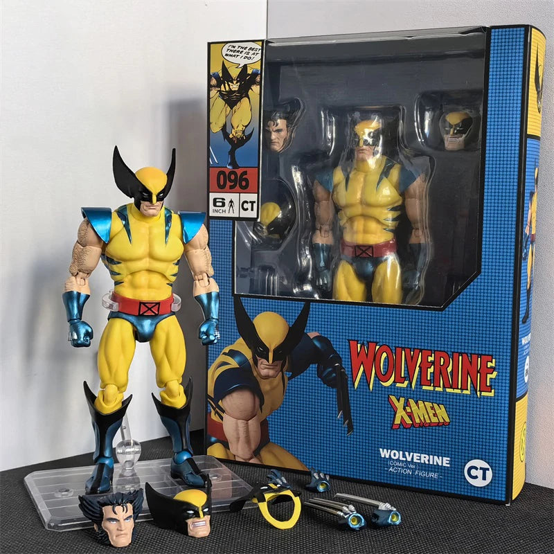 CT Toys Wolverine Hellverine Figure — Mafex 096/138 X-Men Anime Action Collectible Model Toy Gift