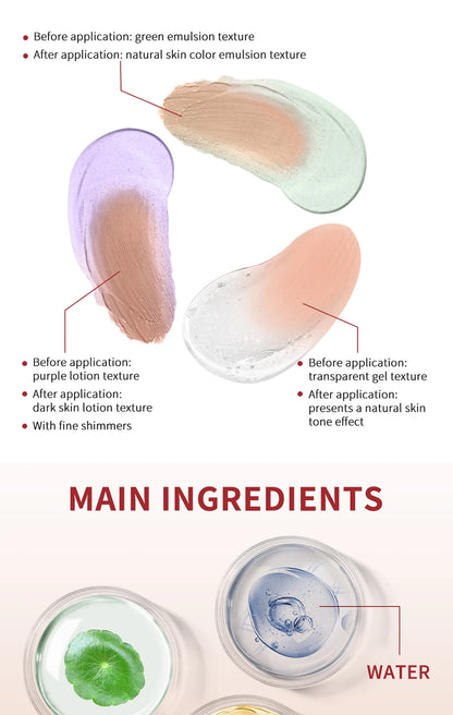 Erborian Waterproof CC Cream for Women - Moisturizing, Anti-Sweat, and Long-Lasting Makeup Protection Before Concealer