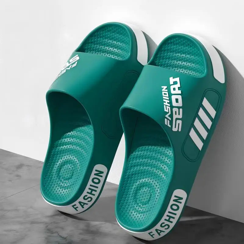 Men’s & Women’s Large Size EVA Slippers — Trendy Non-Slip Outdoor Summer Slippers for Students & Couples