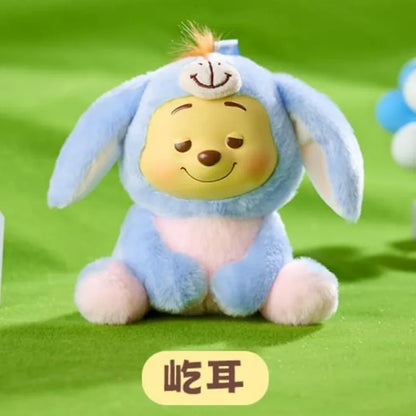 Disney Winnie the Pooh Vinyl Blind Box – Naughty Party Pooh Bear Mystery Pendant Toy, Cute Surprise Doll Gift