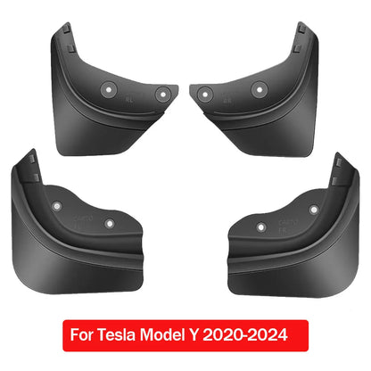 Tesla Model Y & Model 3 Highland Mud Flaps - All Weather Paint Protection Splash Guards