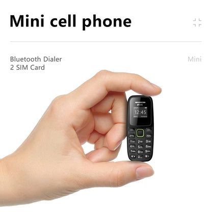 SERVO BM310 Mini Mobile Phone – Dual SIM, Call Recording, Magic Voice, Blacklist, MP3 Player, 2G Tiny Button Cellphone
