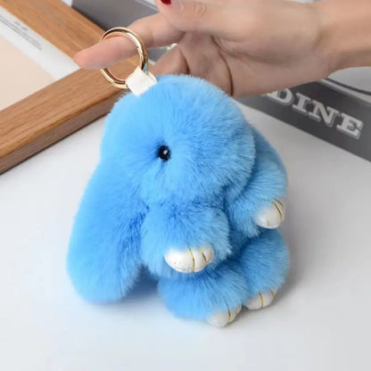 Cute Rabbit Decorative Keychain – Fashionable Jewelry Accessory for Daily Travel & Dressing