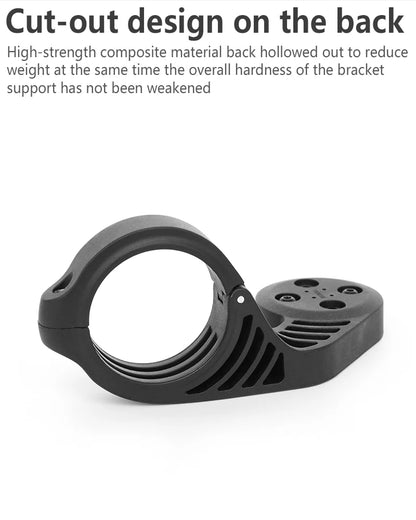 Garmin Edge 530 Wall & Handlebar Mount – GPS Speedometer Cradle for Bike, GoPro, and Cycling Odometer