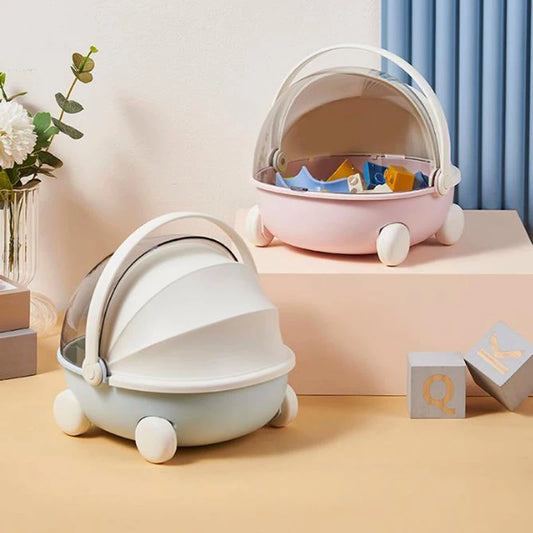 Labubu Baby Stroller Storage Box & Space Module Doll Cradle — Doll Bed Furniture & Accessories for Labubu Dolls