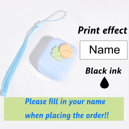 Custom Kids Name Stamp - Personalized Waterproof Clothing Label & Signature Seal