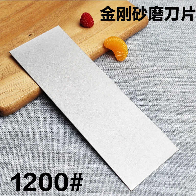 1000 Grit Diamond Plate Sharpening Stone – Large Whetstone for Professional Knife & Blade Sharpening, Apex Edge Tool