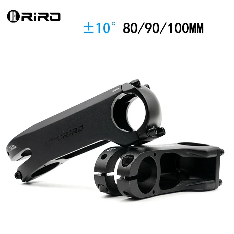 RIRO Bike Stem Internal Cable Routing - 28.6–31.8mm Aluminum Alloy CNC Road Bicycle Handlebar Stem with Spacer