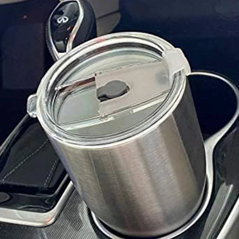 Hidden Safe Water Bottle - Double-Layer Stainless Steel Insulated Coffee Cup with Concealed Storage Compartment