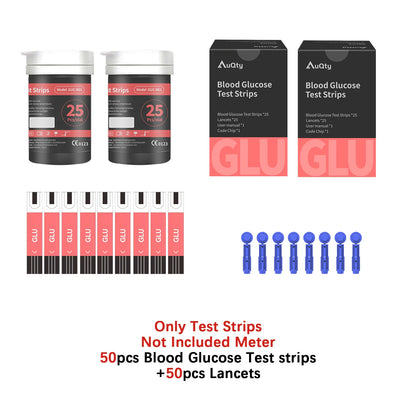 3-in-1 Multifunction Cholesterol, Uric Acid, and Blood Glucose Meter – Diabetes, Gout, and Blood Sugar Monitor with Test Strips